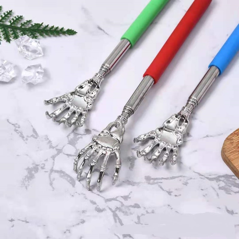 Stainless Steel Telescopic Back Scratcher Extendable Massaging Stick For Relief And Relaxation 3