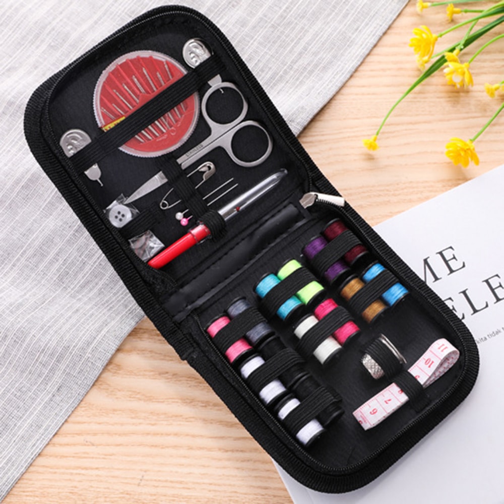 Portable Needle And Thread Storage Box Set MultiFunctional Sewing Kit Organizer For Home And Trave 1