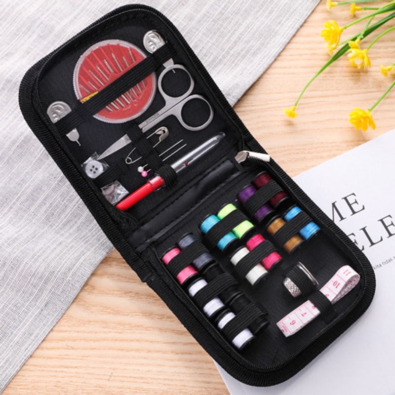Portable Needle And Thread Storage Box Set MultiFunctional Sewing Kit Organizer For Home And Trave 1