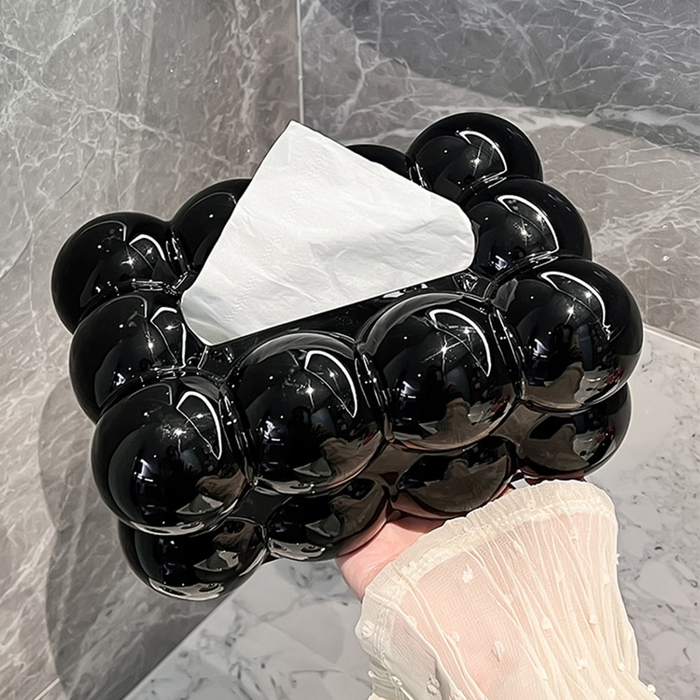 Elegant Tissue Box Holder For Home Stylish Napkin Box For Living Room CreamColored HighEnd Tissue S 4