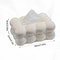 Elegant Tissue Box Holder For Home Stylish Napkin Box For Living Room CreamColored HighEnd Tissue S 3
