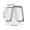 RustResistant Stainless Steel Sink Sponge Drain Rack Durable Waterproof Kitchen Organizer For Spon 4