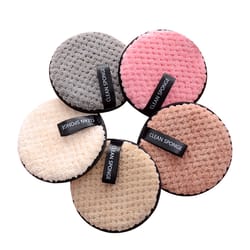 ultra soft reusable microfiber makeup remover pads – washable eco friendly facial cleansing set