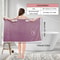 QuickDrying Womens Wearable Bath Towels Soft Beach Spa Bathrobe For Shower Gym 2