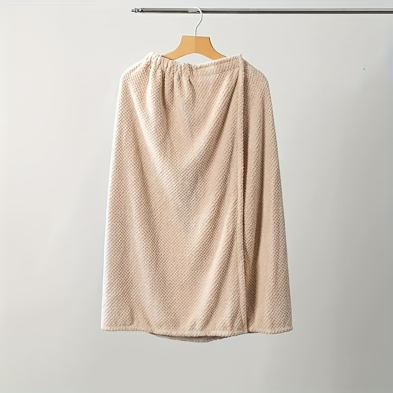 Quick Dry Microfiber Bath Wrap Hair Towel Set For Women Soft Absorbent Shower Spa Skirt And Turb 6