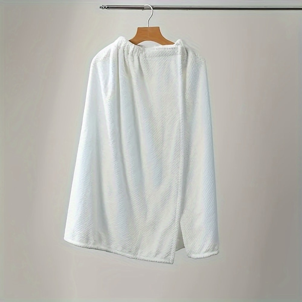 Quick Dry Microfiber Bath Wrap Hair Towel Set For Women Soft Absorbent Shower Spa Skirt And Turb 7