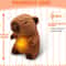 Breathing Capybara Plush Toy With Light And Sound A Cozy Sleep Companion For Kids 4