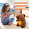Breathing Capybara Plush Toy With Light And Sound A Cozy Sleep Companion For Kids 5