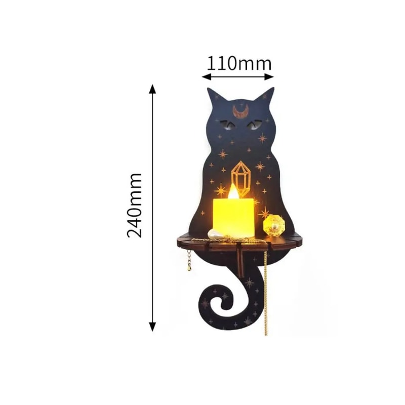 Wooden Wall Shelf Candle Holder Elegant Handcrafted Stone Wall Shelf For Home Decoration 7