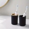 Complete Bathroom Accessory Set With Trash Can Toothbrush Holder Soap Dispenser 2