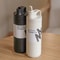 Stainless Steel Insulated Water Bottle With Straw Portable Thermal Mug For Sports Travel 3