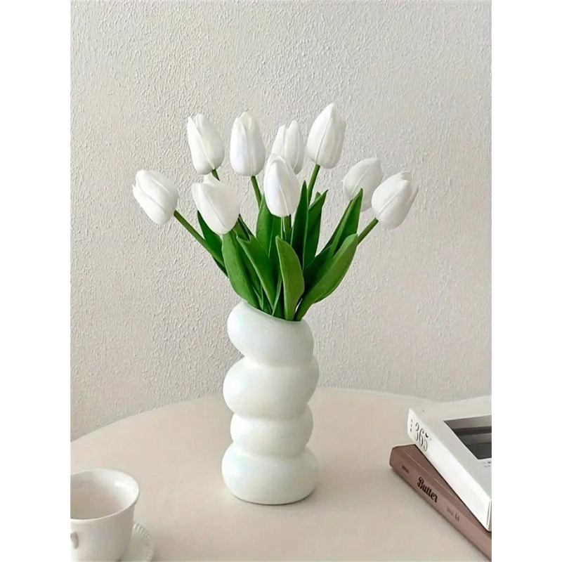 Set Of Realistic Artificial Tulips For Home And Anniversary Decoration 6