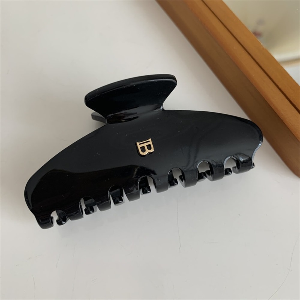 Acetate Sheet Letter Shark Hair Clip Stylish Headband Accessory For Every Occasion 2