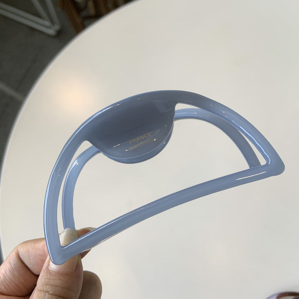 Large Hollow Acetic Acid Grip Hair Claw For Thick Hair 2