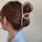 Large Metal Shark Hair Clip Fashionable Voluminous Hair Accessory For Women 2