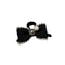 Elegant Plush Camellia Flower Bow Hair Clip Luxurious Autumn Winter Hair Accessory 3