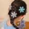 Frozen Snowflake Hairpin Elsa Princess Hair Clip For Girls Winter Side BB Clip Accessory 0