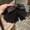 Romantic Lace Bow Ponytail Clip Elegant Lace Bow Hairpin For Chic Hair Styling 3