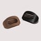 Flat Circular Hair Clip With Duckbill Grip Strong Teeth Comfortable Curved Design 2