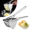 Heavy Duty Stainless Steel Potato Ricer Premium Manual Potato Masher For Smooth Baby Food Vegetab 1