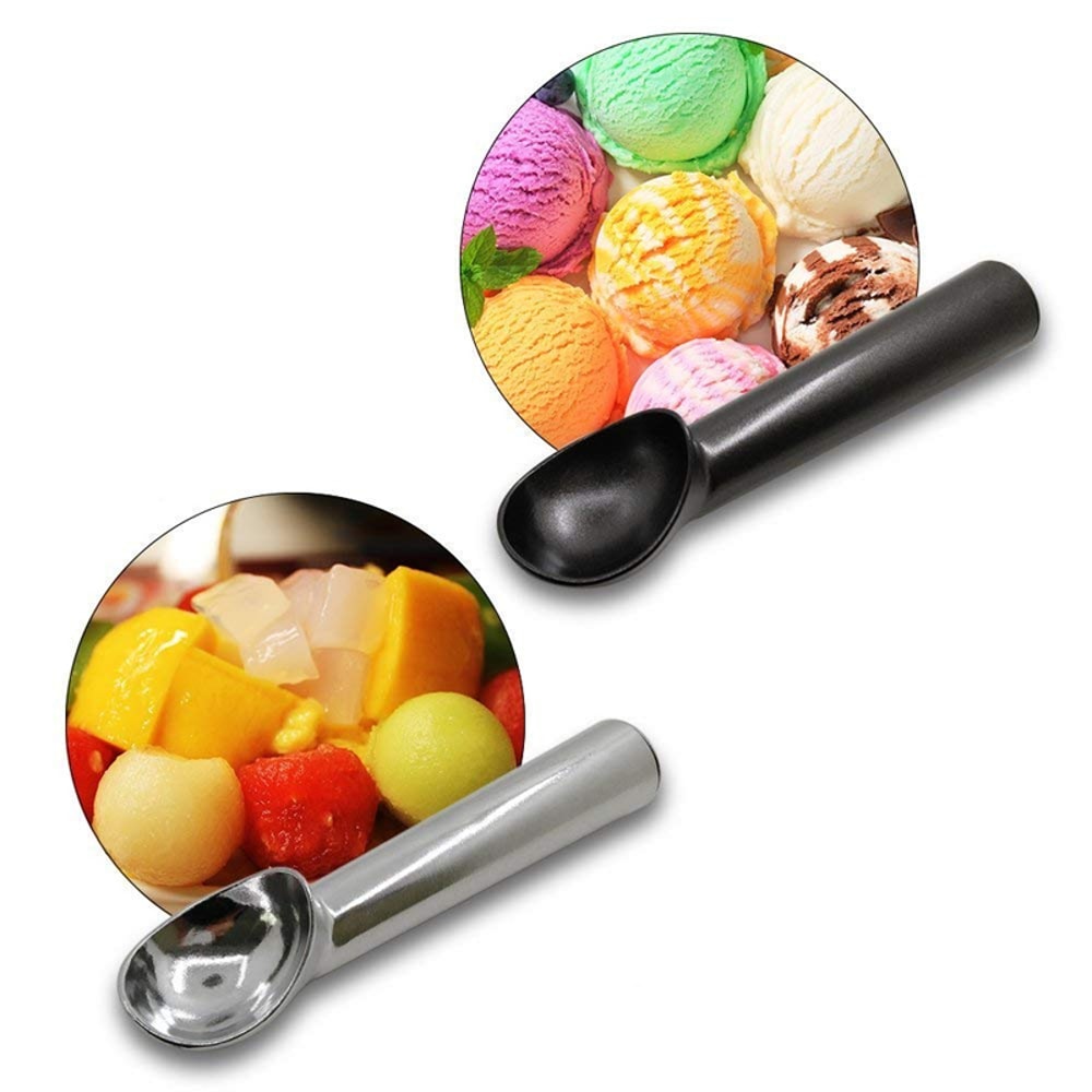 Nonstick Aluminum Ice Cream Scoop – Melon Ball & Cookie Dough Scoop