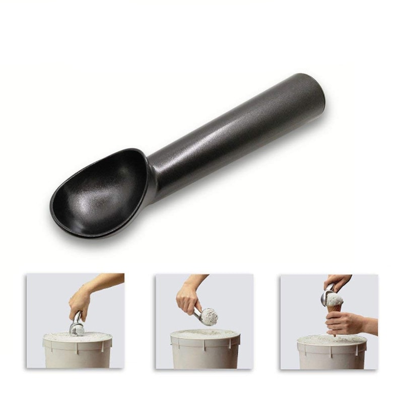Nonstick Aluminum Ice Cream Scoop – Melon Ball & Cookie Dough Scoop