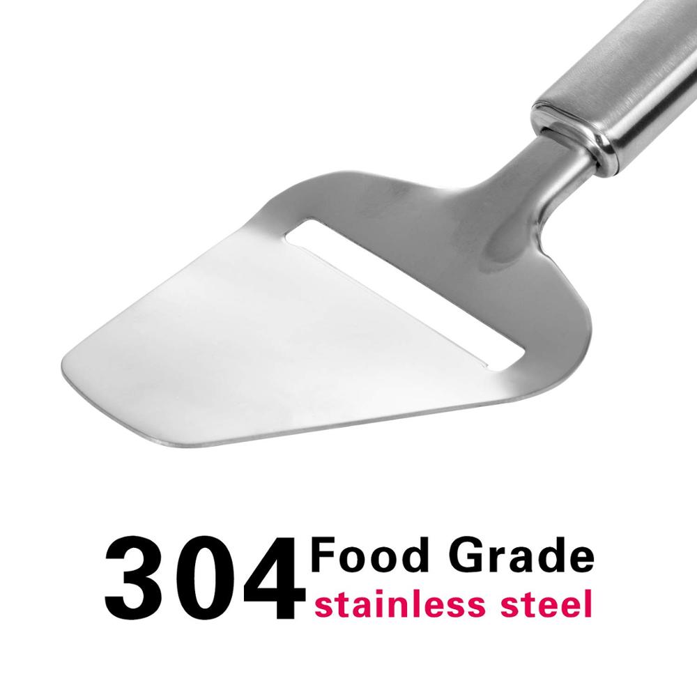 Stainless Steel Cheese Slicer Heavy Duty Cheese Cutter Non Stick Cheese Plane Knife 3