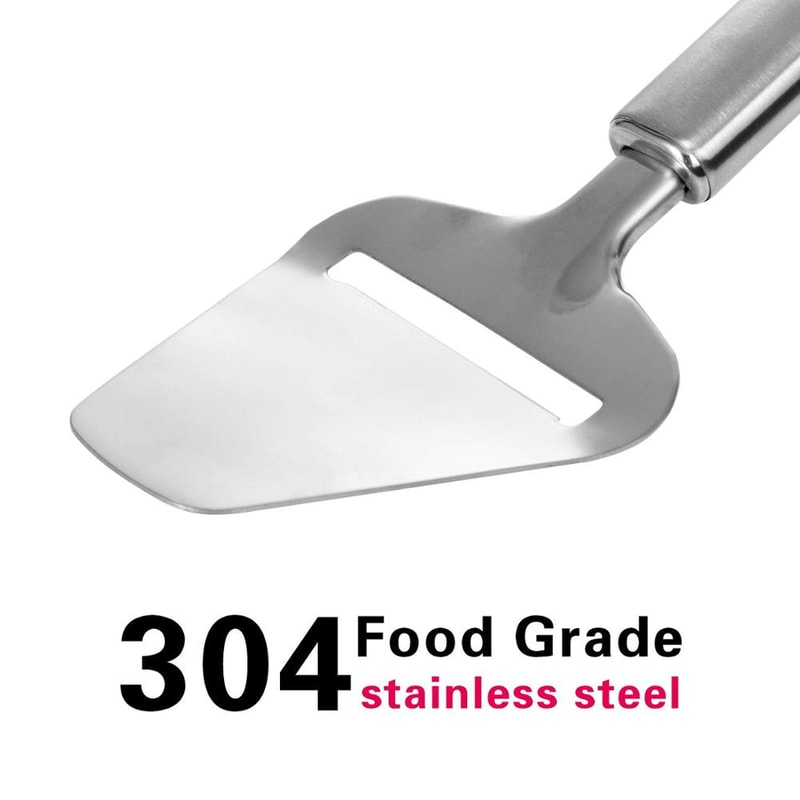 Stainless Steel Cheese Slicer Heavy Duty Cheese Cutter Non Stick Cheese Plane Knife 3