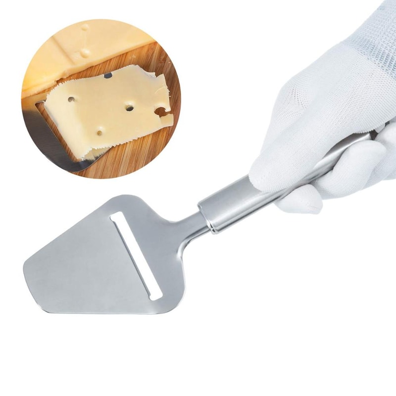 Stainless Steel Cheese Slicer Heavy Duty Cheese Cutter Non Stick Cheese Plane Knife 5