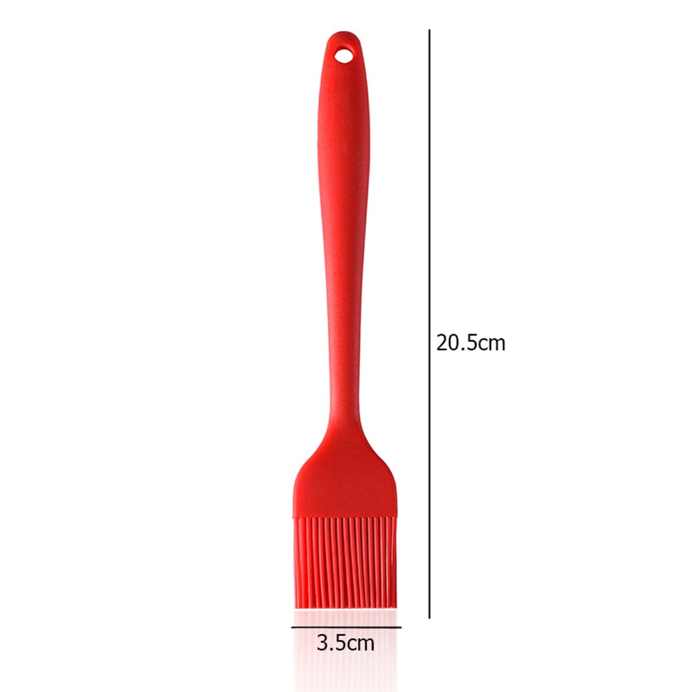 Premium Silicone Basting Brush Heat Resistant Pastry Brush For BBQ Baking And Grilling 6