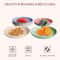 Lightweight Wheat Straw Plates Set Unbreakable Reusable Dishwasher Microwave Safe Dinnerware 1
