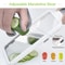 Multi Handheld Mandoline Slicer With Adjustable Stainless Steel Blade Effortless Veggie Fruit Che 1