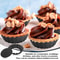Mini Tart Pans With Removable Bottom NonStick Egg Tart Mold Set 5