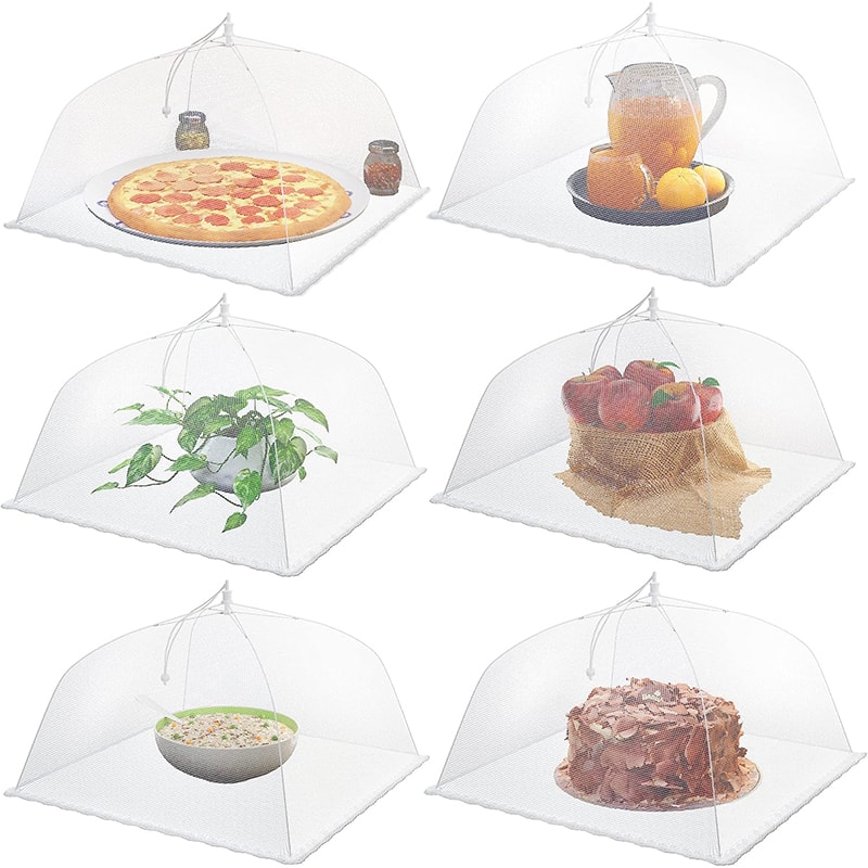 Large Mesh Food Cover Tent Reusable Collapsible Outdoor Food Net 0