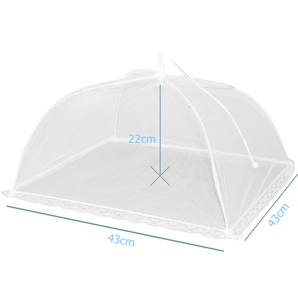 Large Mesh Food Cover Tent Reusable Collapsible Outdoor Food Net 8