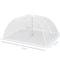 Large Mesh Food Cover Tent Reusable Collapsible Outdoor Food Net 8
