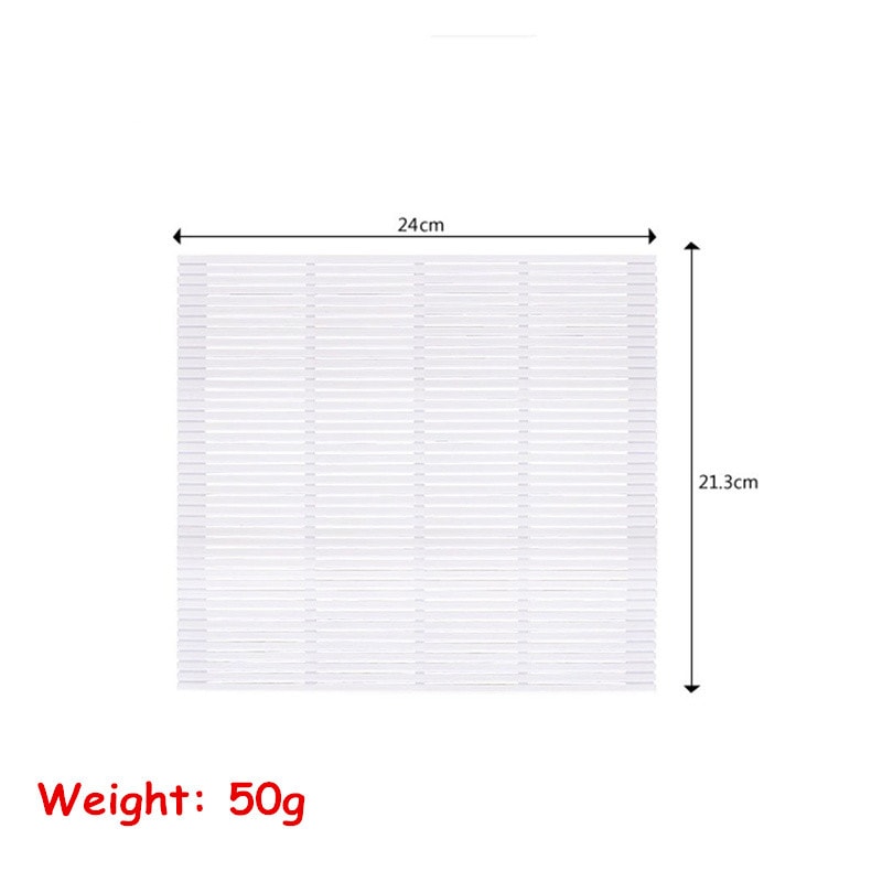 Silicone Sushi Rolling Mat for Easy Non-Stick Sushi Rolls, Sushi Roll Maker