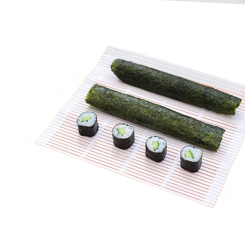 Silicone Sushi Rolling Mat for Easy Non-Stick Sushi Rolls, Sushi Roll Maker