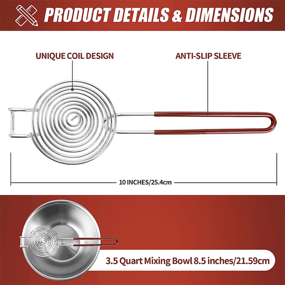 Stainless Steel Egg Separator Long Handle Egg White Yolk Divider Kitchen Gadget 2