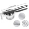 Stainless Steel Potato Ricer Manual Masher With Interchangeable Discs Fruit Juicer 4