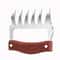 Bear Claws BBQ Meat Shredder With Wooden Handle Bottle Opener 0