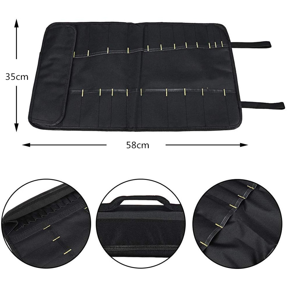 Portable Knife Roll Bag Chef Knife Storage Case For Professionals 1
