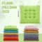 Chair Pads Cushions For Dining Chairs With Ties Square Floor Pillows For Meditation Flexible Seat 2