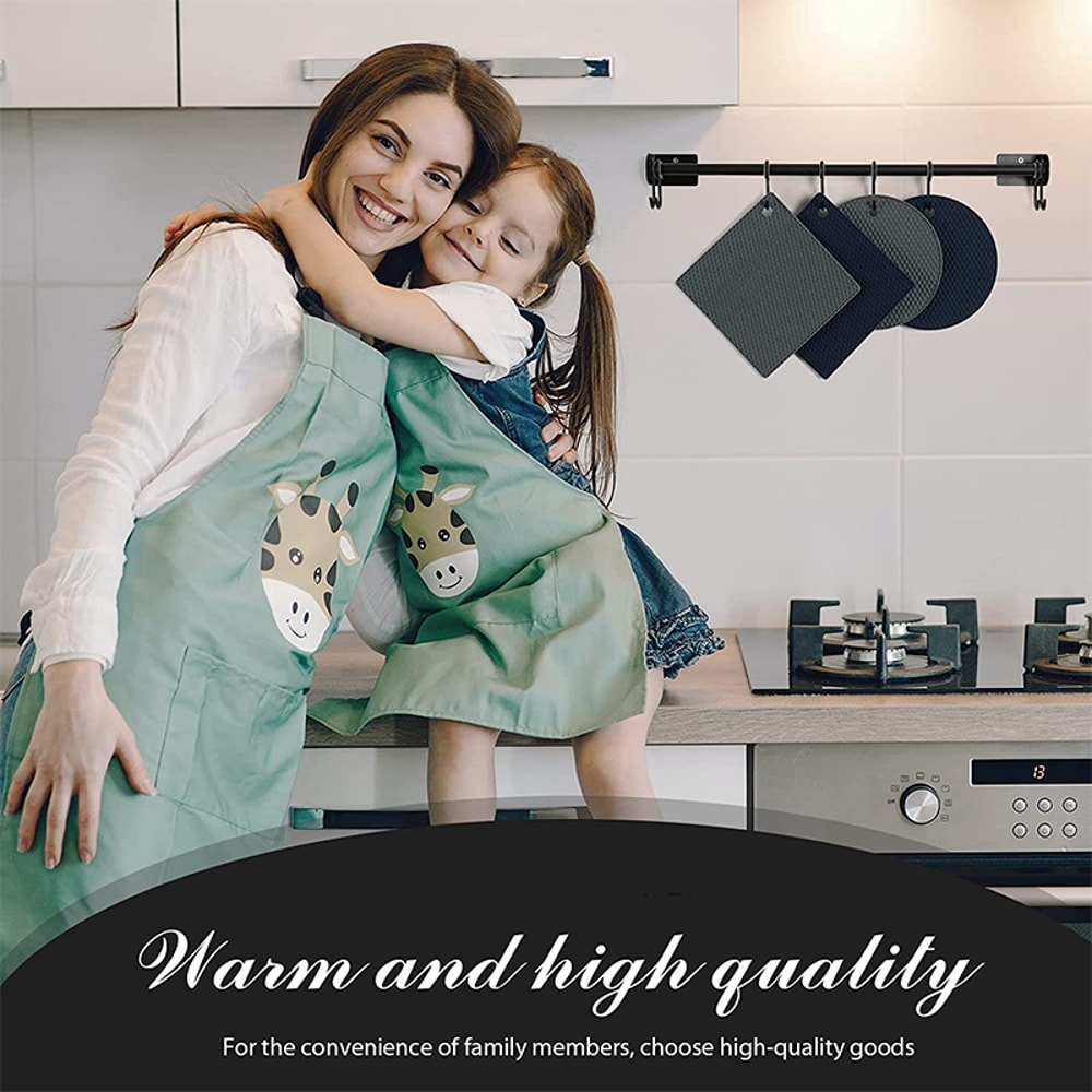 Silicone Trivets For Hot Pots And Pans HeatResistant Kitchen Mats Spoon Rest And Coasters 5