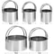 Stainless Steel Circle Biscuit Cutter Set Piece Round Cookie Mold For Baking 2