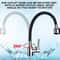 Modern Stainless Steel Kitchen Faucet With Silicone Hose Adjustable Ceramic Valve Core No Electric 5