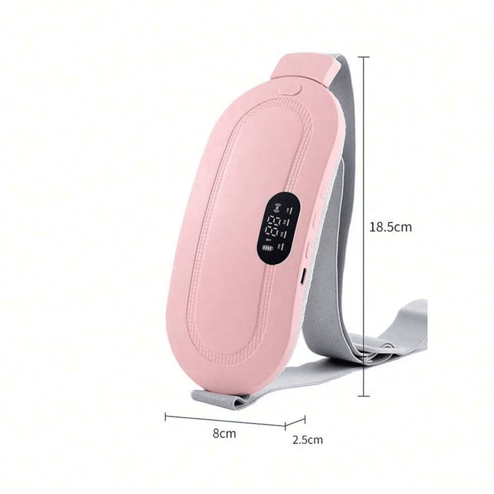 Electric Menstrual Heating Belt For Women Adjustable Waist Heating Pad With Vibration Heat For Me