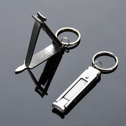 ultra-thin portable nail clipper set – multi-function dead skin remover & pliers