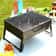Portable BBQ Charcoal Grill Kit Stainless Steel Mini BBQ Tool Set For Outdoor Cooking Camping And 1