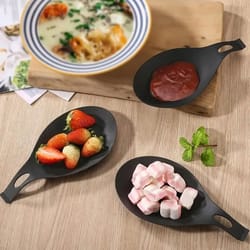 heat-resistant silicone spoon rest and spatula holder – durable kitchen utensil tray